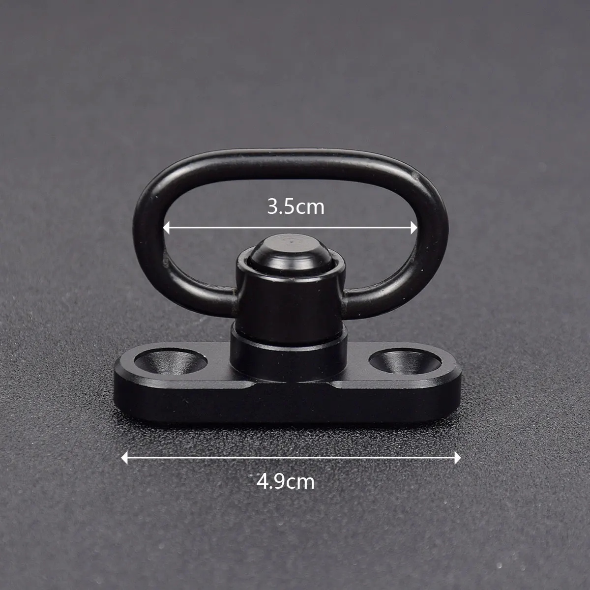 Quick Mount Detach Sling Swivel Adapter With Keymod Base For AR15 Handguard Rail With Allen Key Attachment Adapter Mount Tools