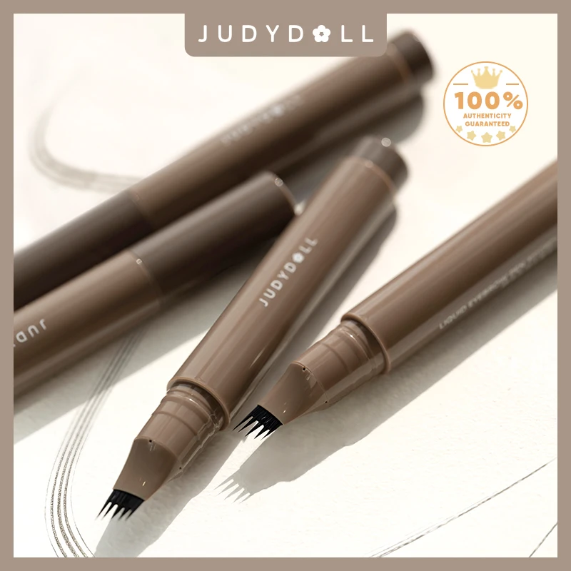 Judydoll Liquid Eyebrow Pen – pociągnięcia przypominające włosy dla naturalnych brwi