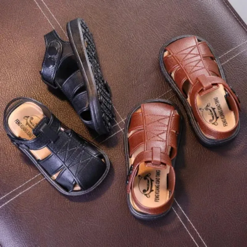 حار بيع طفل Sandals1-4y حذاء طفل لينة وحيد المشي الصنادل الرضع المضادة للانزلاق الصبي حذاء Allmatch حذاء طفل صنادل للفتيات الموضة