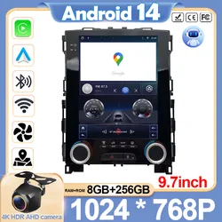 9.7 Inch Android 14 For Renault Koleos Megane 4 Samsung SM6 Talisman 2017-2019 GPS Navigation Car Multimedia Player 5G WIFI