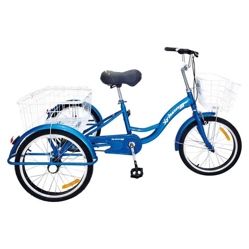 Factory Directly Sale cheap price 20 inch bicycle adult tricycle/trike for older people