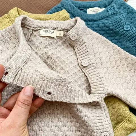 8 best sales stickad babyoutfit - №7