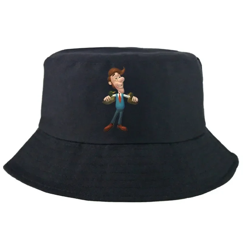 Hugh Neutron And His Ducks Bucket Hat Amusing Summer Foldable Bucket Hat Man Women Unisex Outdoor Sunscreen Fishing Hunting Cap