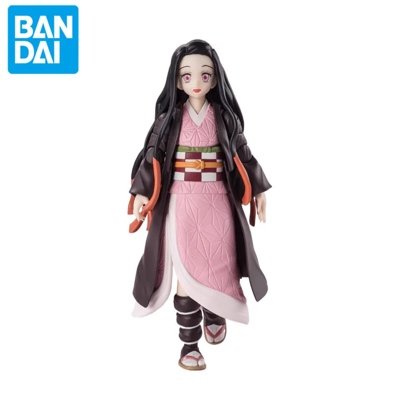 Genuine Bandai Demon Slayer Kimetsu No Yaiba Nezuko S.H.Figuart Movable Figure 15cm PVC Toy Gift SHF Model Collection