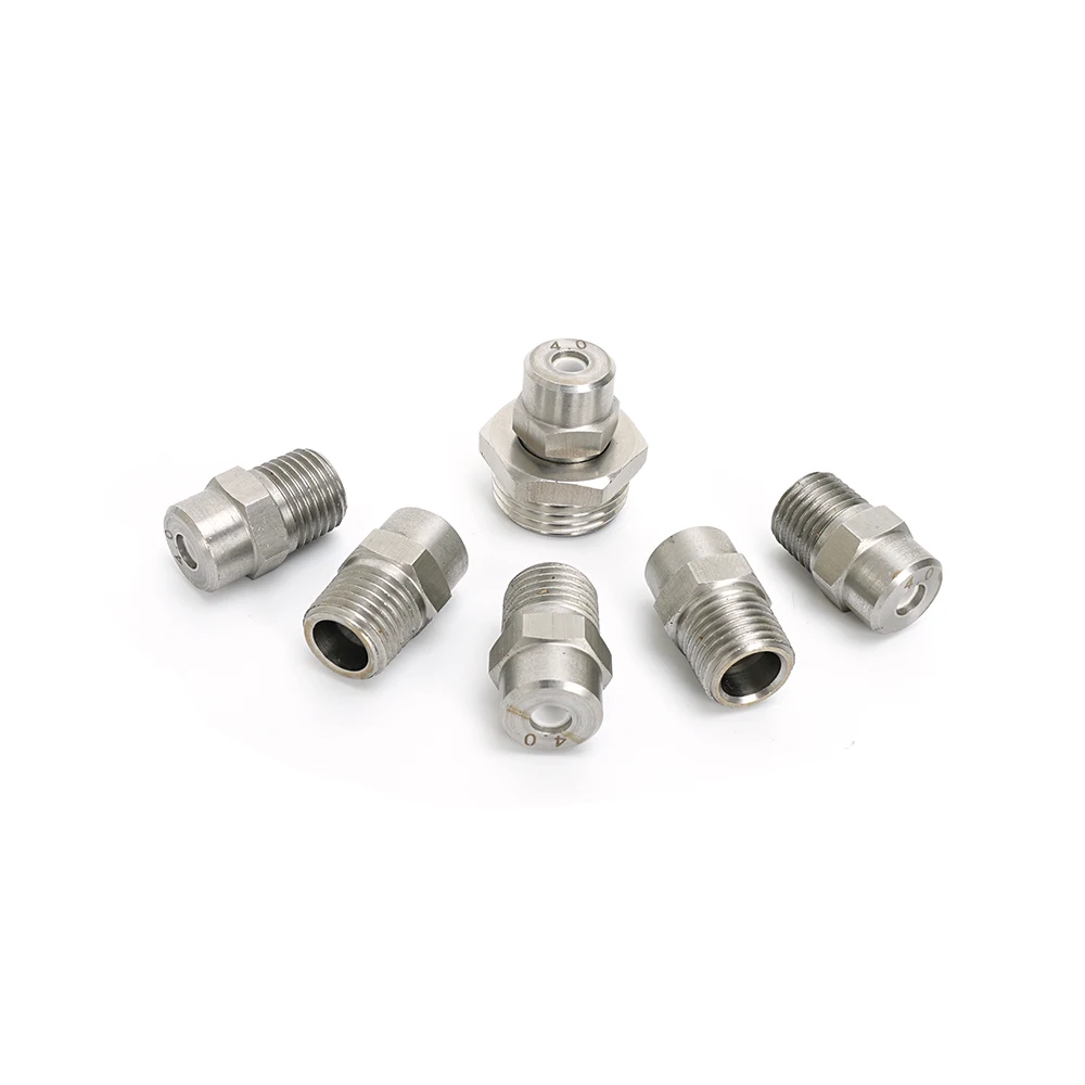 SS Ceramic Hollow Conical Nozzle For Humidification Cooling Dust Removal Industrial Atomization Spray Nozzle Corrosion