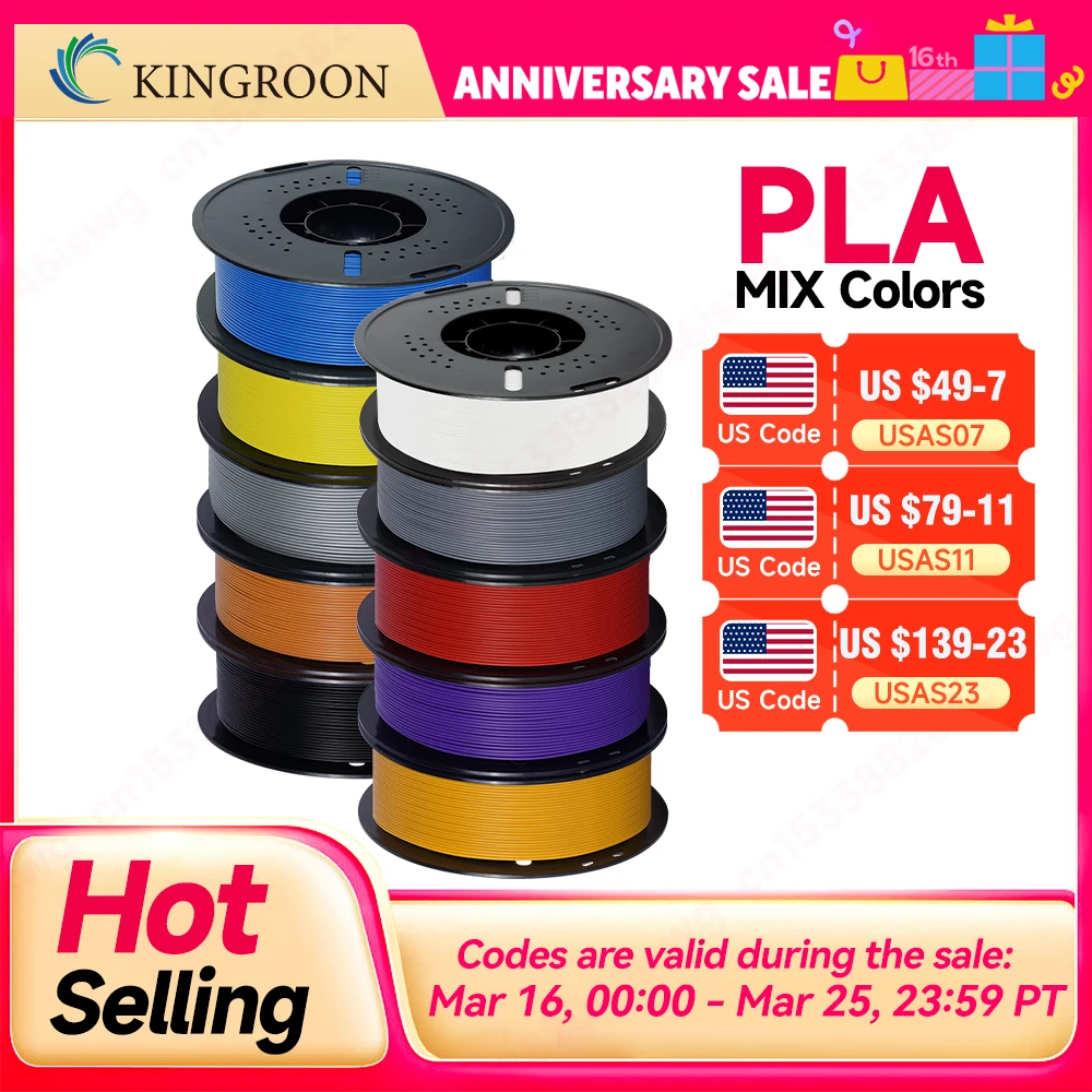 Kingroon 5/10KG Pla…