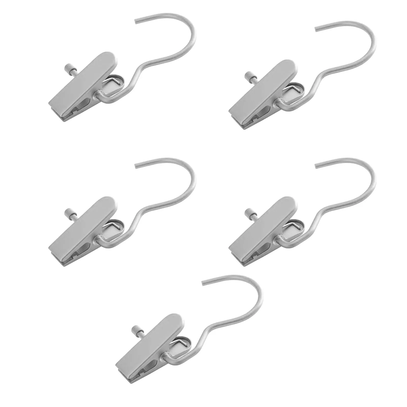Aluminum Alloy Pants Clip for Closet Organization Home Travel Space Saving Non-Marking Hanger Durable Lightweight Hook