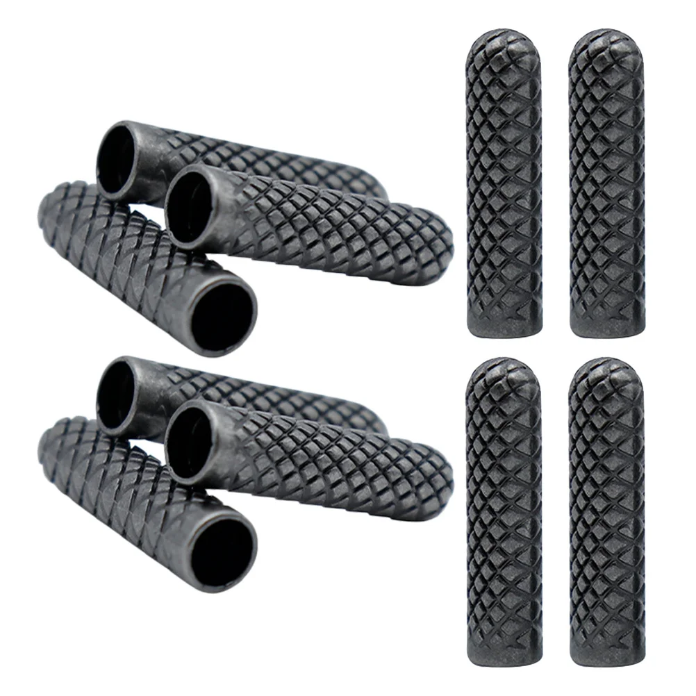 

10Pcs Metal Shoelace Tips Bullet Head Sneaker Laces Decorative Replacement Aglets for DIY Repair Aglets for Shoelaces