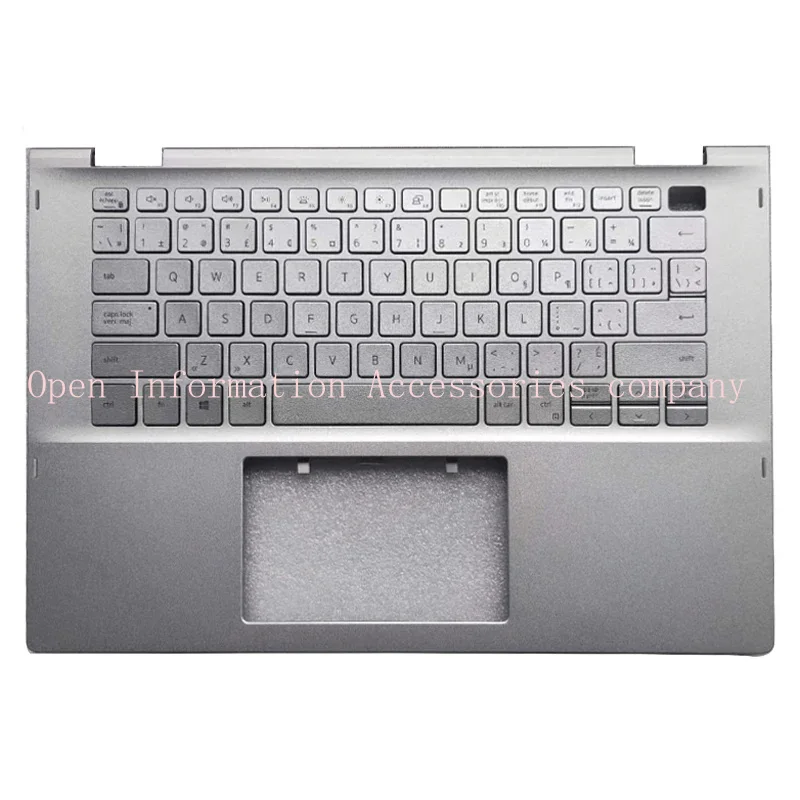 New For Dell Inspiron 14 5000 5406 Replacemen Laptop Accessories Palmrest/Keyboard Silvery