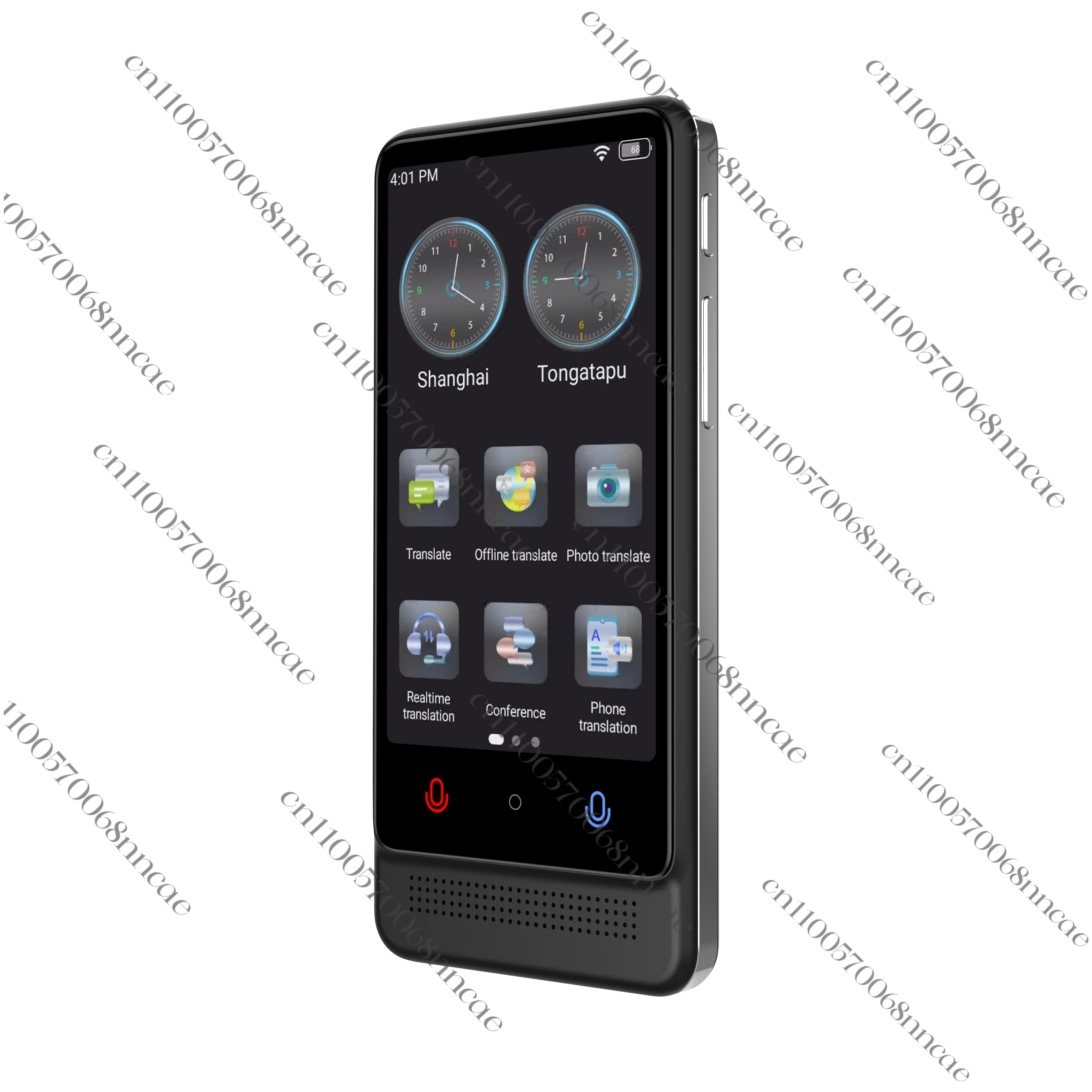 M12 ChatGPT مترجم صوت AI معتمد 137 لغة عبر الإنترنت WIFI BT جهاز ترجمة 22 مترجم لغة ذكية غير متصل #1