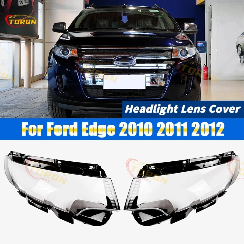 Для Ford Edge 2010 2011 2012, крышка объектива фар автомобиля, абажур, пылезащитный чехол для фар, автомобильные аксессуары, автозапчасти