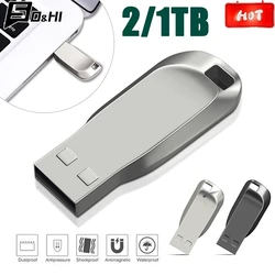 1Pcs Usb 3.0 2TB Metal Pen Drive 1TB Cle Usb Flash Drives Pendrive Waterproof TYPE-C Memoria Usb Flash Disk Stick