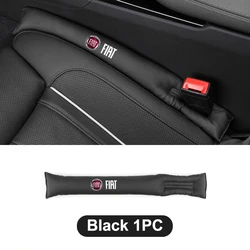 1PC Carbon Fiber Car Interior Seat Gap Plug Filler Pad Accessory For FIAT Abarth Grande Punto Tipo Panda Ducato Freemont Doblo