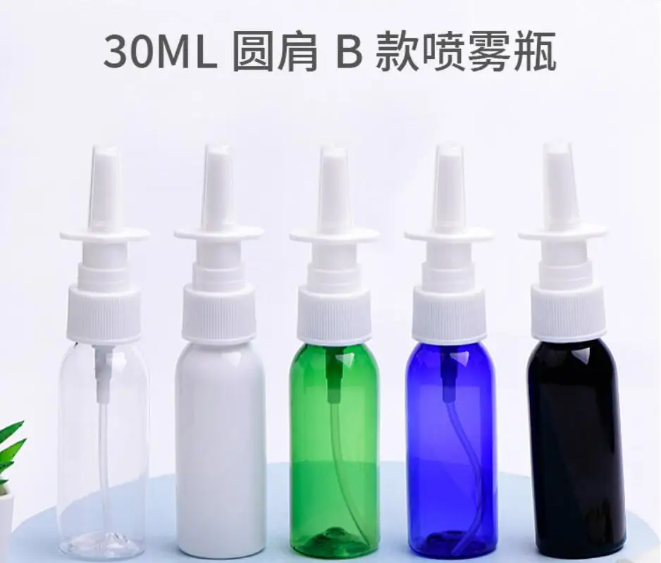 

30ml plastic PET pump bottle serum toner essence sample testing moisture toilet water whitening mist sprayer cosmetic packing