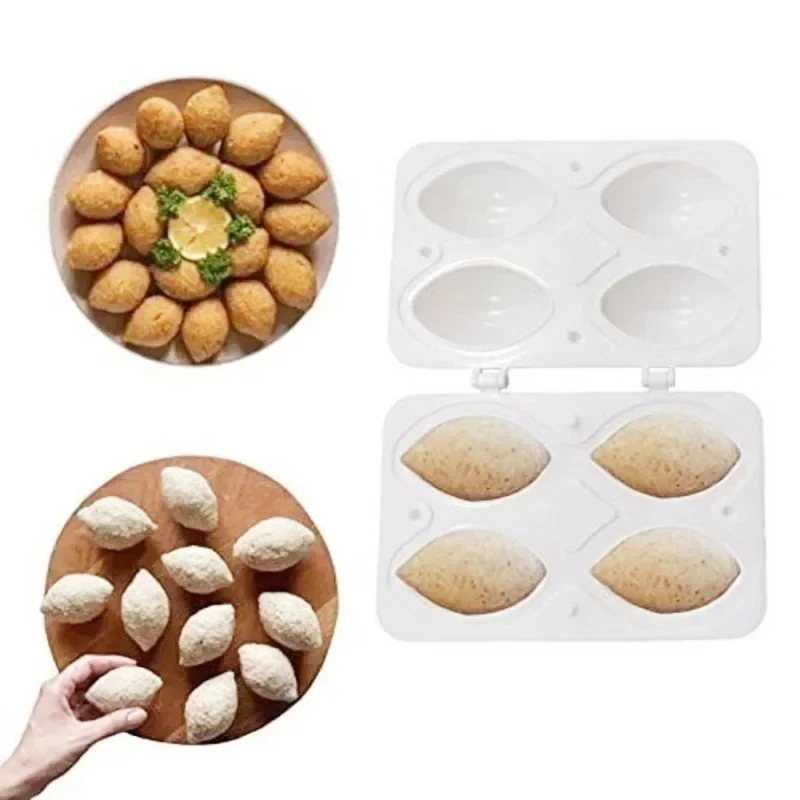 

Meatball Maker Manual Meatloaf Mold Maker Filling Kibbeh Processor Rolls Cake Dessert Decoration DIY Kitchen Baking Accessories