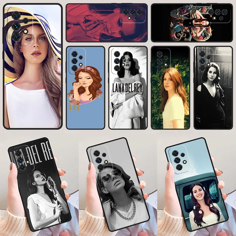 Singer L-Lana D-Del R-Rey For Samsung A52 A72 A73 A20e A21S A50 A70 A11 A12 A42 A31 A40 A51 A71 A32 A80 A91 Phone Case Cover