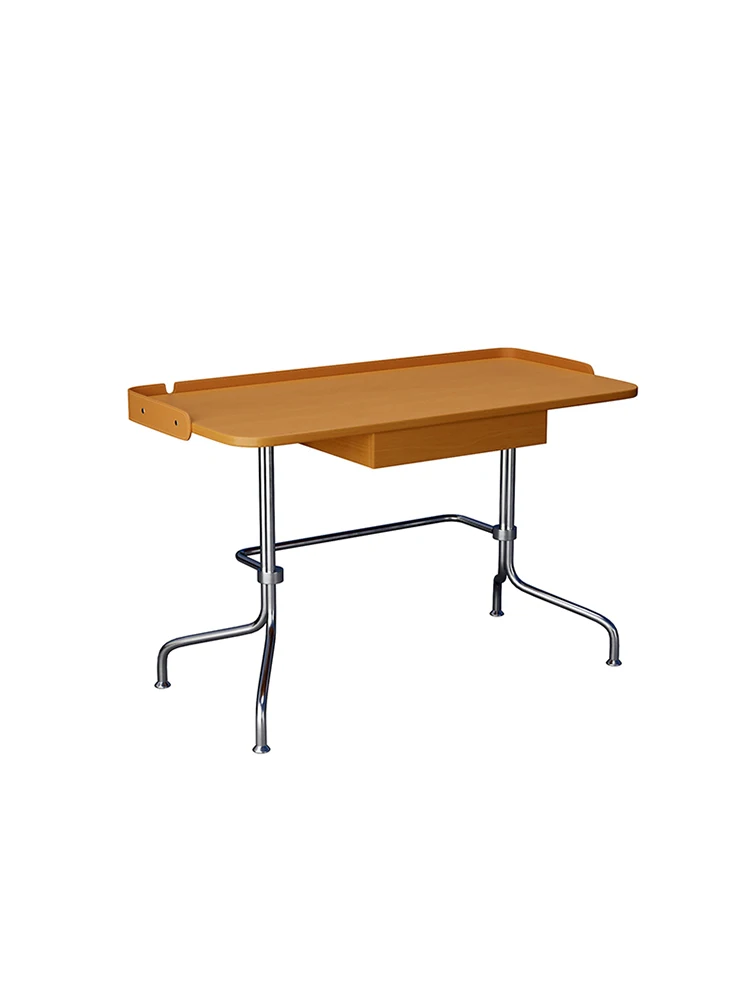 Moderner minimalisti scher Schreibtisch nach Hause Edelstahl Schreibtisch minimalisti scher kreativer Schreibtisch