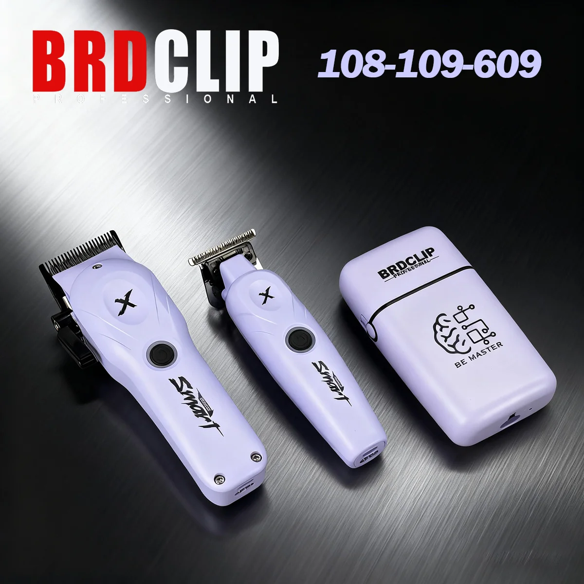 

New Professional Hair Clipper BRD-108 Barber Kit BRDCLIP Electric High Power Motor 8800RPM Hair Trimmer BRD-109 Shaver 10000RPM