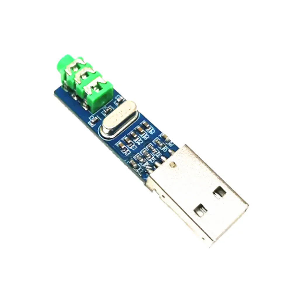 5PCS/LOT 5V USB Powered PCM2704 MINI USB Sound Card DAC decoder board for PC Computer