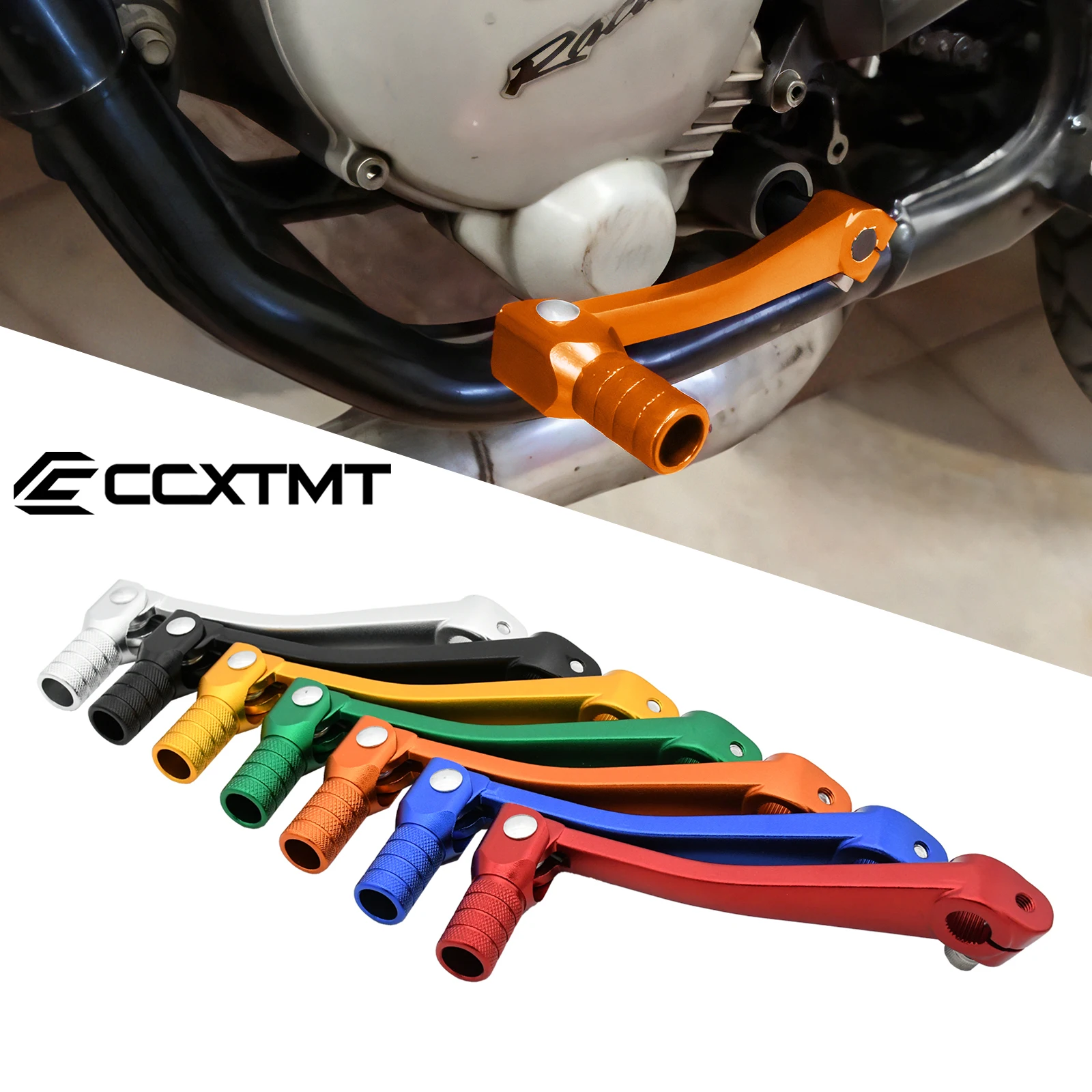Motorcycle ATV CNC Folding Shift Lever Gear Lever For Kayo T2 T4 T6 K4 K6 NC250 NC450 KTM Yamaha Honda CBS250 CBS300 Universal