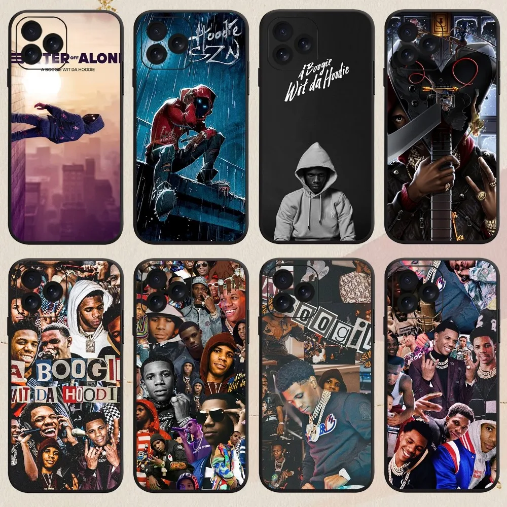 Rapper A Boogie wit da Hoodie Cool Phone Case For iPhone 8 14 15 13 12 11 Mini X Xr XS Pro MAX Plus Shell