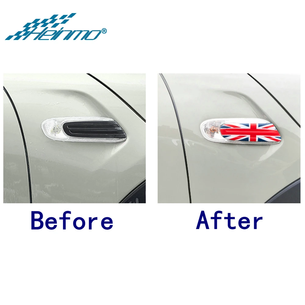 For Mini Cooper F54 Car Sticker Turn Signal Fender Cover F55 F57 F56 Hatchback Hardtop 2015 - 2021 Car-style Accessories sticker