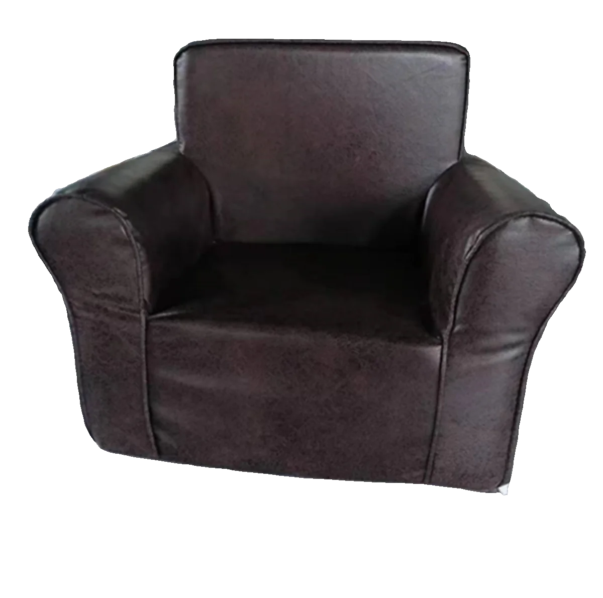 Glänzende Neugeborene Fotografie Requisiten Mini Sofa Baby Shooting Sofa posiert Requisiten braunes Sofa Vollmond Baby Foto Sofa