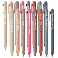 Bolígrafo retráctil 8/16/24 con citas inspiradoras, bolígrafo con citas, regalo con citas positivas para mujeres, hombres, escuelas