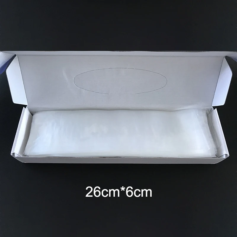 500PCS/Box Disposable Syringe Film Dental Three Way Syringes Sleeves Protective Handle Film Dentist Tools Dentist Material