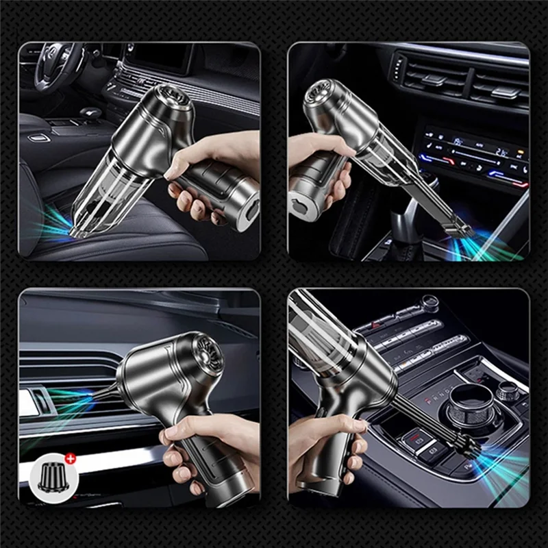 Aspirateur à moteur sans balais, sans fil, multifonction, ventilateur, aspiration de bain, voiture, déterminer les mains injustes, maison, portable