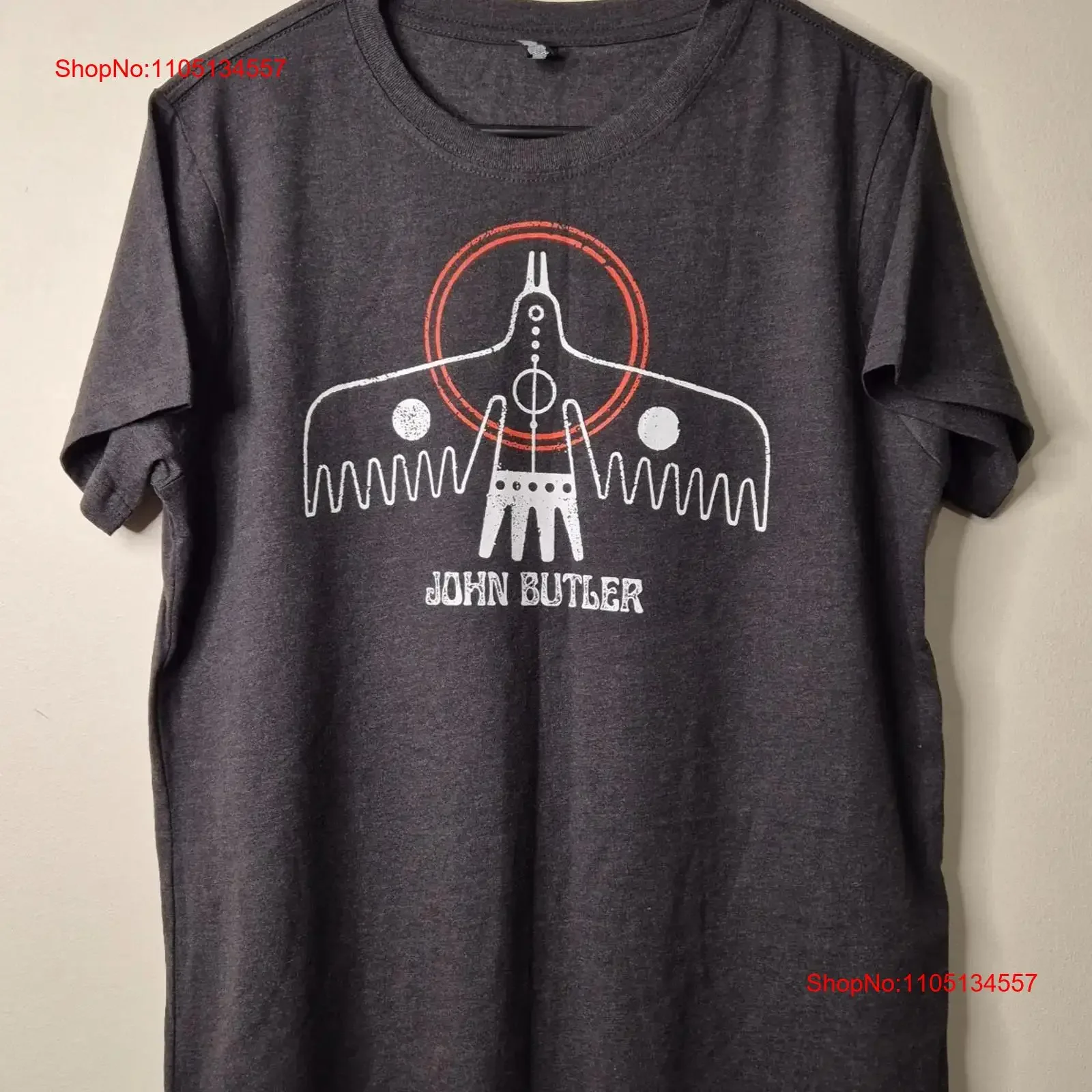 John Butler T Shirt Size M American Australian Singer Songwriter Music vintage Washed streetwear Casual Comfortable homme