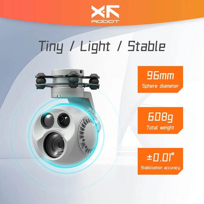 Ceewa-Openv4 Câmera Robô Robô De Segurança, Micro604g, 3 Eixos, Nenhum 1, 2.3 Polegadas, D90ai