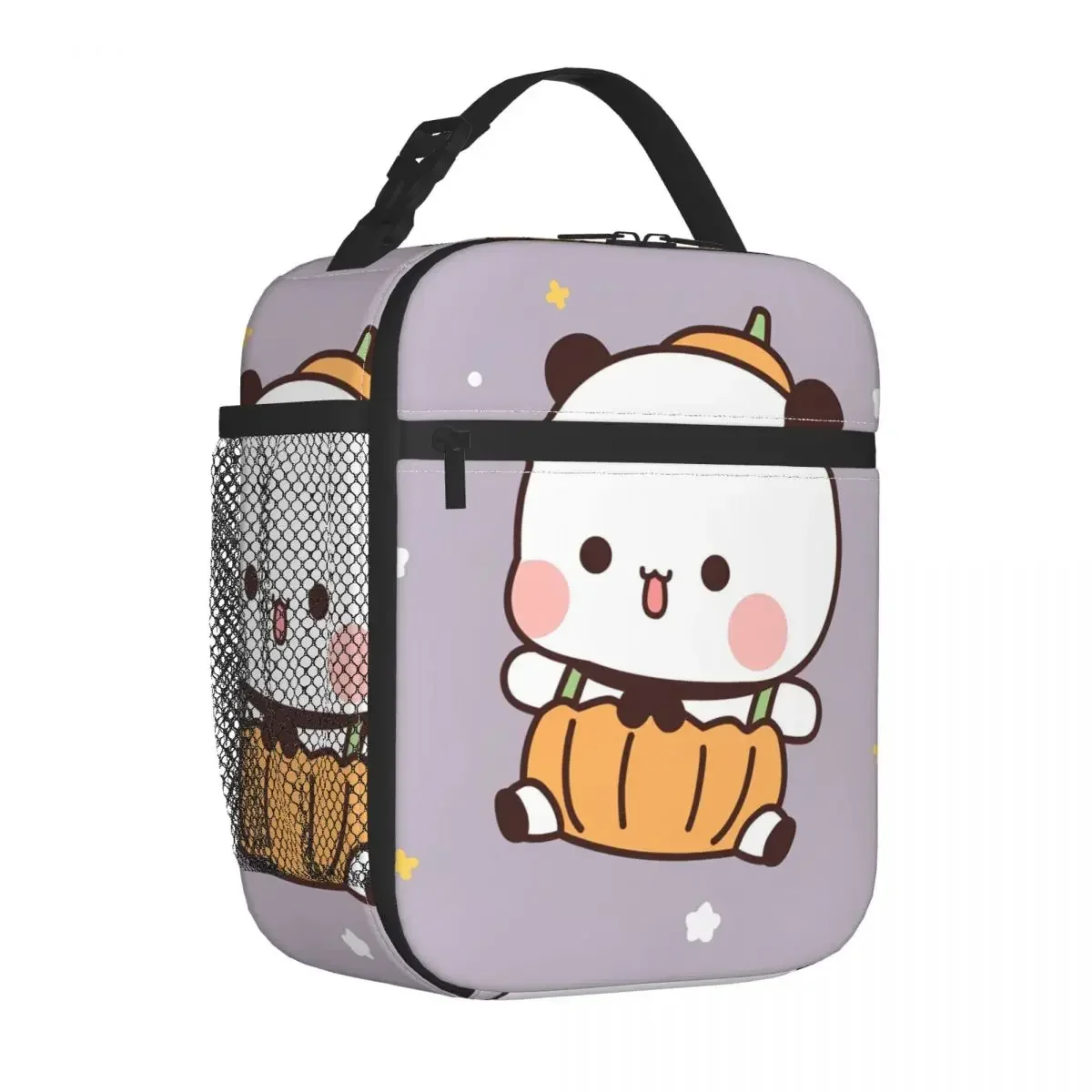 Cartoon Bubu Dudu Panda Bear Insulated Lunch Bag Food Container Bags Leakproof Thermal Cooler Lunch Boxes For Travel