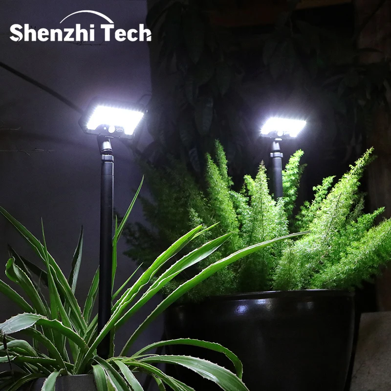 92 LEDs Solar Clip-on Lights, 360° Rotatable Waterproof Wall Lamp, 4 Lighting Modes Motion Sensor Lighting, for Garden Camping