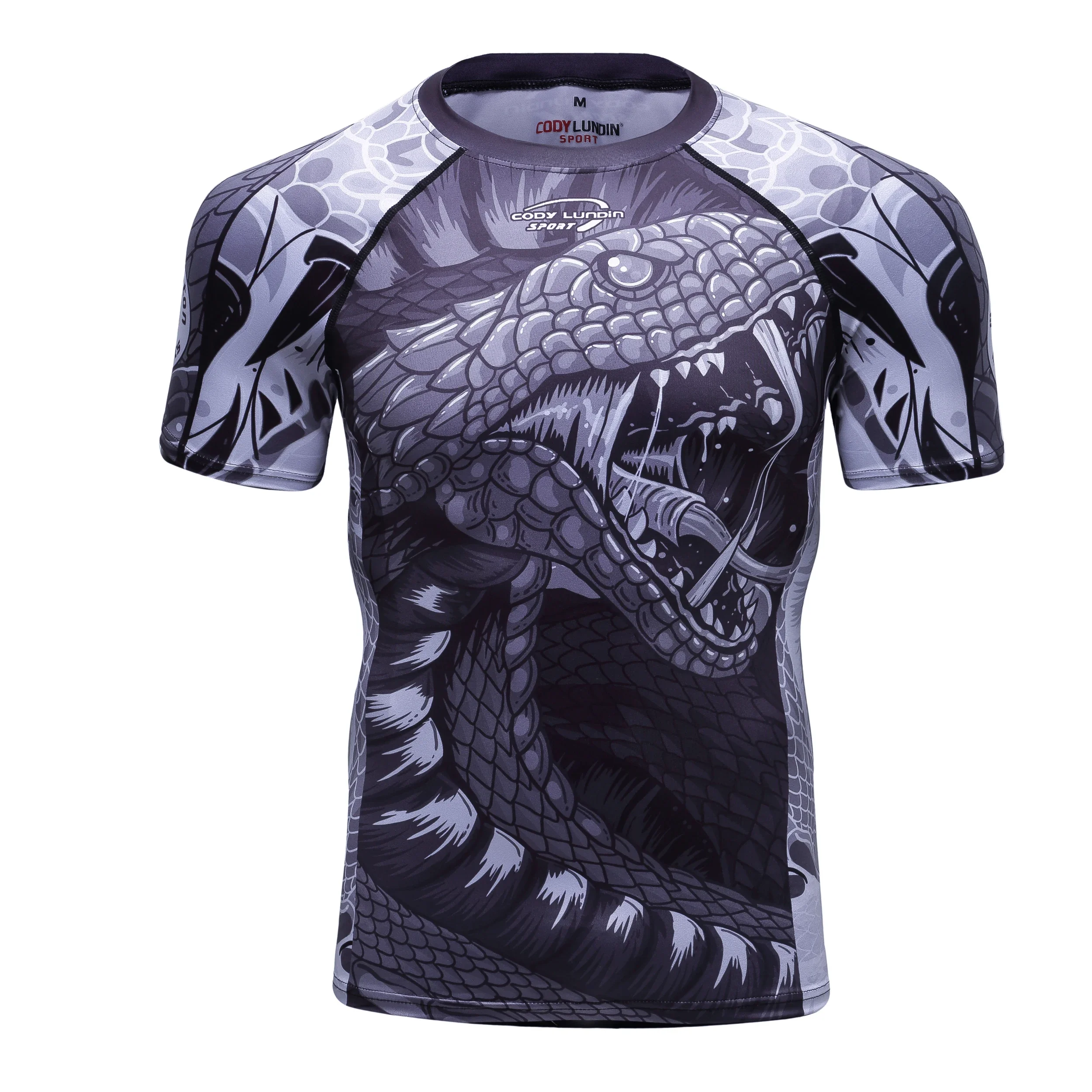 Brazilian Jiu-Jitsu Sport T-shirt - BJJ Boxing 3D Print - Summer Men's Adult Style - Briadius Sport MMA T-shirt