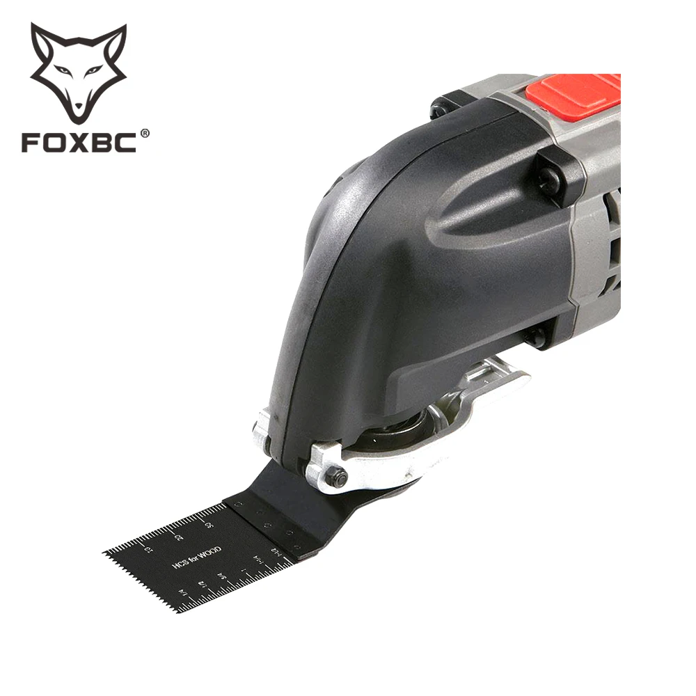 FOXBC-herramienta oscilante de 10 piezas, hojas de sierra, renovador multifunción, cuchilla recortadora para Dermel, Bosch, Makita, Craftsman, Milwaukee