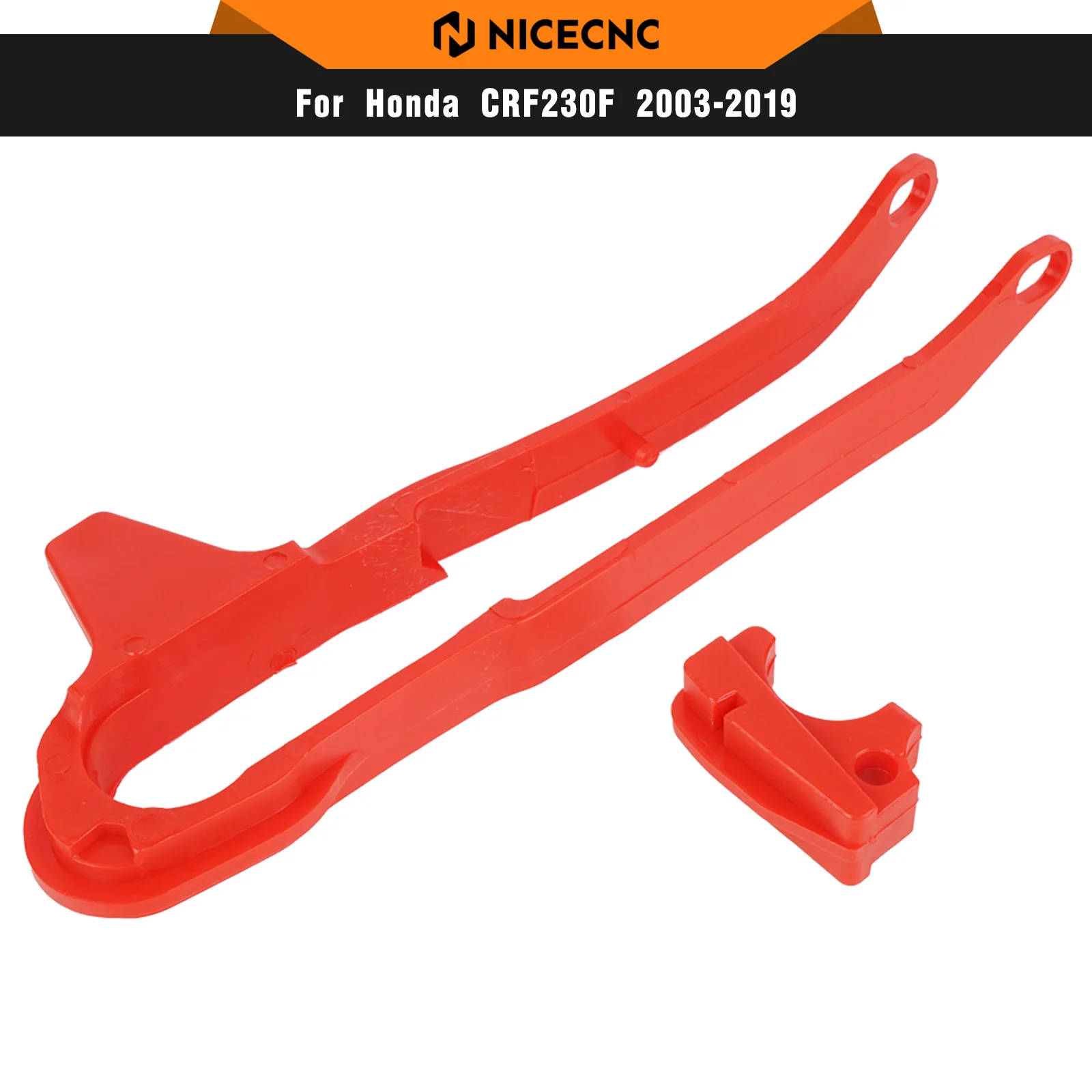 

NICECNC Chain Guide For Honda CRF150F 2003-2005 CRF230F 2003-2019 CRF 150F CRF 230F Motorcycle Accessories