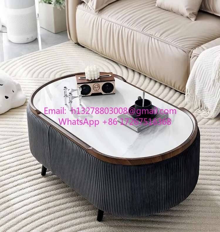 

Living room storage coffee table Creative hotel B & B storage Small coffee table