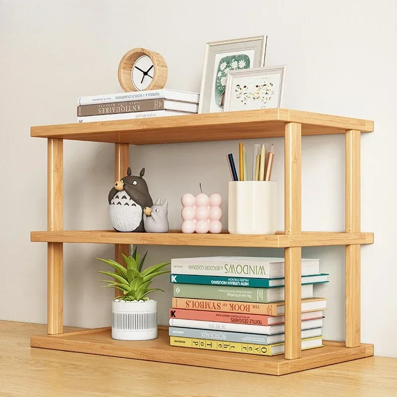 

Household Goods Desktop Shelf Office Multi-layer Water Cup Shelf Learning Shelf Storage Kitchen Countertop Shelf Small Bookshelf