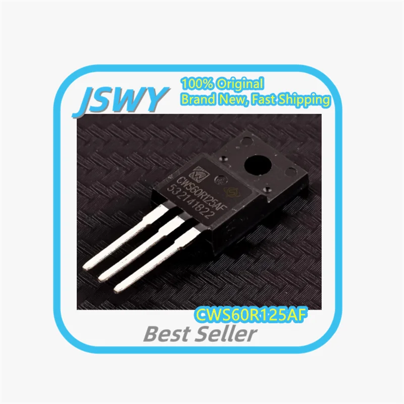 

(5/50 pieces) CWS60R125AF CWS60R125 TO-220F 26A650V COOL MOS Field Effect Tester - Brand New Original