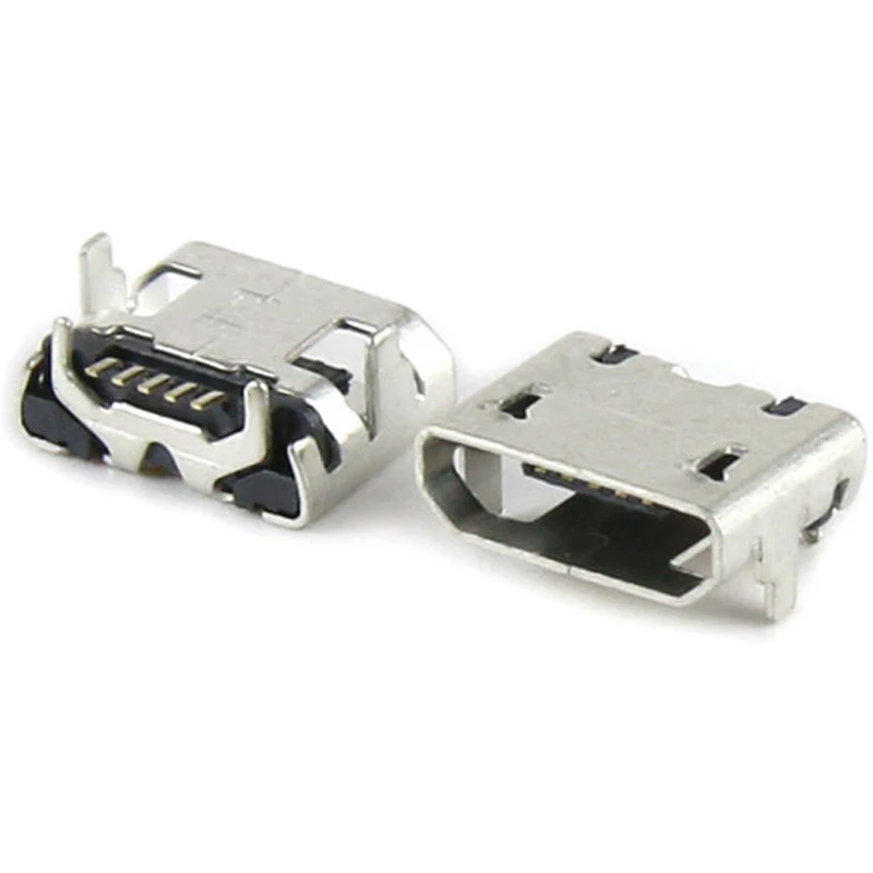 100 modele Micro USB złącze Mini gniazdo gniazdo zasilania wymiana portu 5 Pin 5pin ogon dla Samsung Huawei Lenovo ZTE HTC