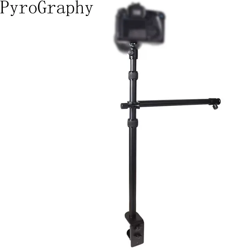 

PyroGraphy New Multifunctional Overhead Desktop Shooting Bracket Live VLOG Video ShootingforDSLR Camera RGB Light Smartphone