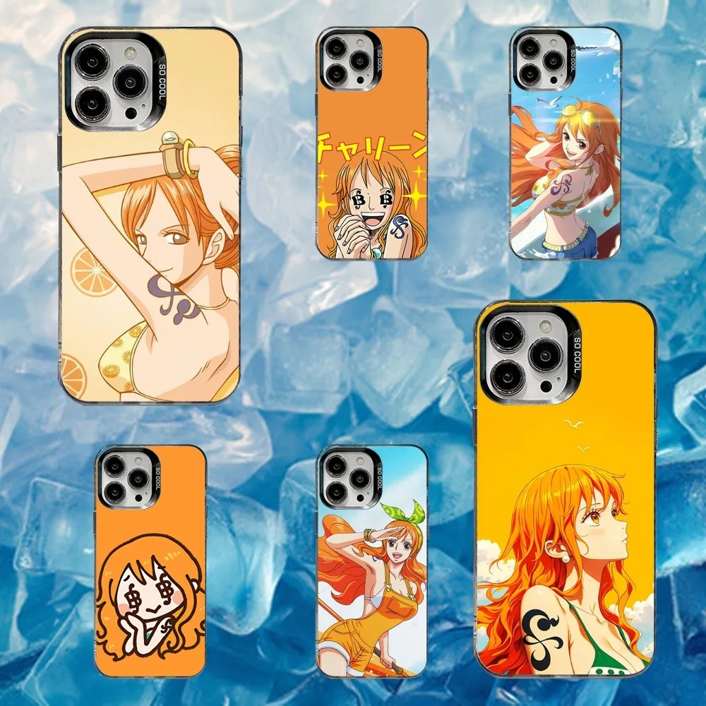 

Anime N-Namis Phone Case For iPhone 16,15,14,13,12,11,Mini,Pro,SE,MAX White Matte Shockproof Cover