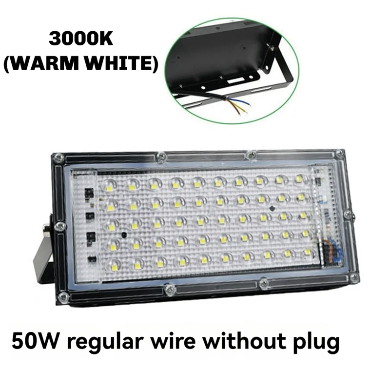 

ABHI-LED Flood Light Energy Efficient Pearl Point Floodlight Outdoor Spotlight Wall Street Lamp, Garden Lighting F