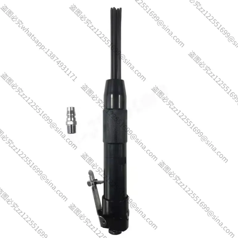 Suitable for 12 Needles 3MM Straight Air Needle Scaler, Mini Pneumatic Rust Remover