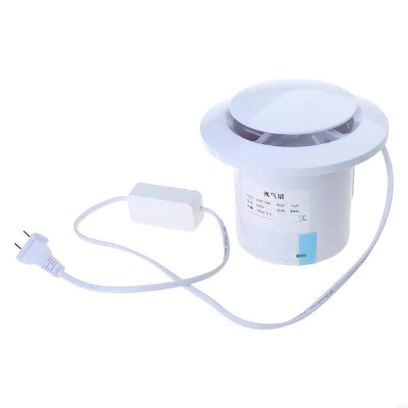 

C63E Low Noise Ventilation Fan Two Way Exhaust Fan for Window Wall Ceiling Mount