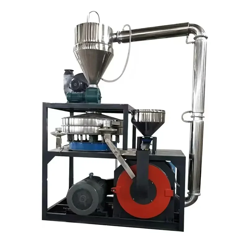 100-1000kg/h PVC Plastic Grinder Plastic Pulverizer Machine