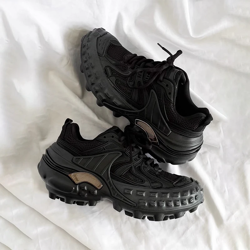 

Кроссовки на платформе унисекс, женские и мужские кроссовки с широким носком, минималистичные туфли с нулевым падением, нескользящая сетчатая дышащая обувь на шнуровке, повседневные кроссовки