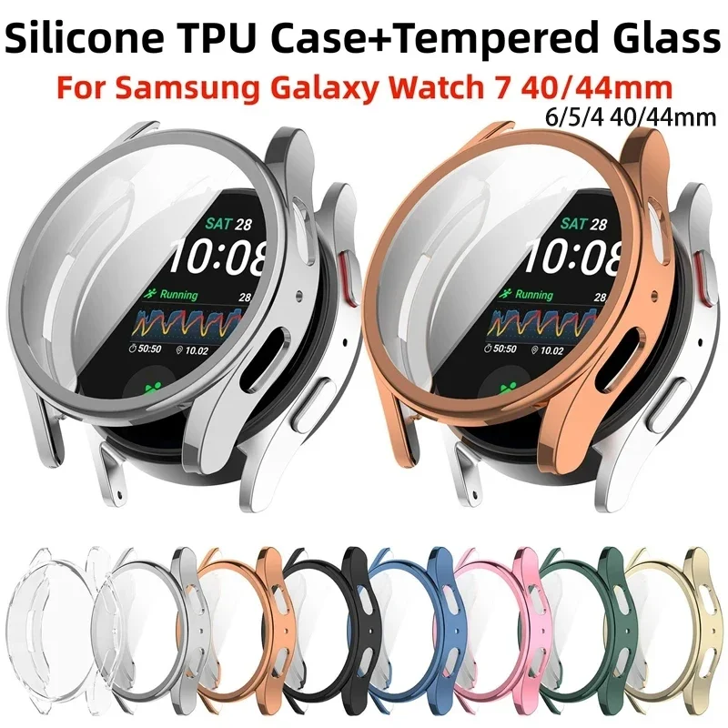 

Силиконовый чехол из ТПУ для Samsung Galaxy Watch 7 40 мм 44 мм