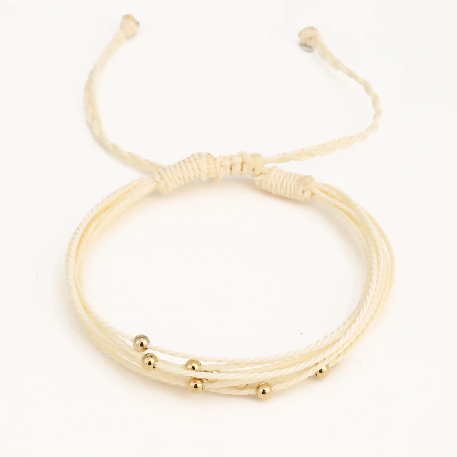 Vlen wasserdichtes geflochtenes Armband mit gewachster Kordel, mehrsträngig, verstellbares Handband, Surf-Strand-Boho-Schmuck für Frauen, Geschenk, umweltfreundlich – Detail 10